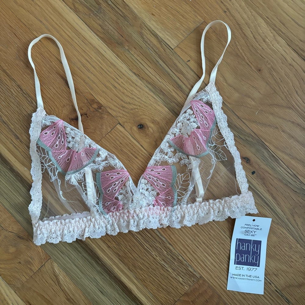 NWT Hanky Panky Lace bralette